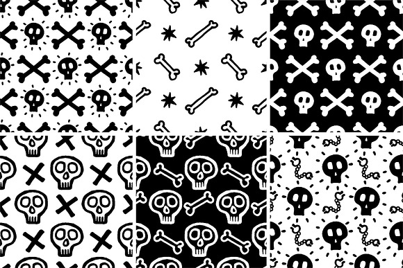  FUNNY HALLOWEEN   in Patterns - product preview 6