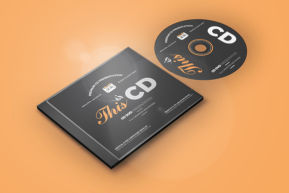 CD/DVD Album Mock-up 2 in Product Mockups - product preview 2