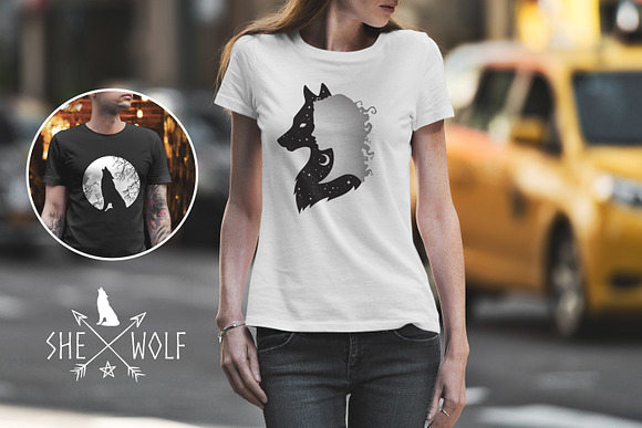 She Wolf in Illustrations - product preview 2