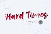 Hard Time | SVG Font