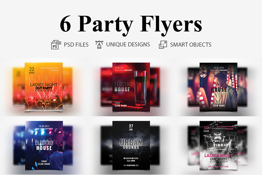Party Flyers in Flyer Templates - product preview 8