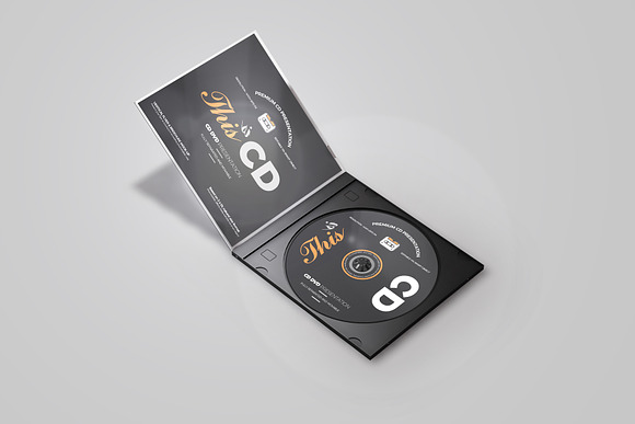CD/DVD Album Mock-up 3 in Product Mockups - product preview 1