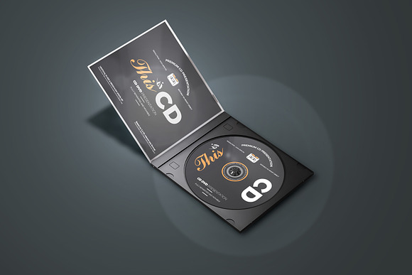 CD/DVD Album Mock-up 3 in Product Mockups - product preview 2