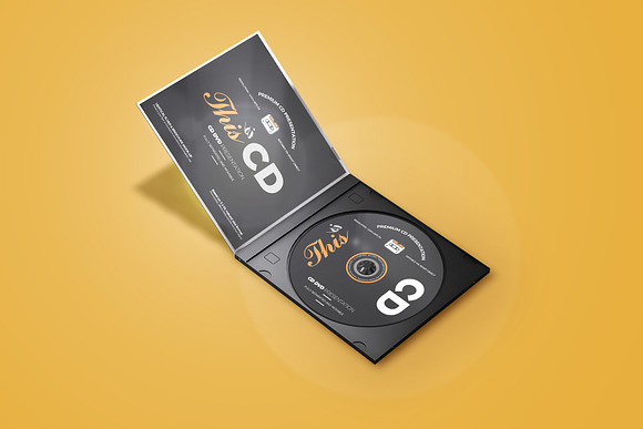 CD/DVD Album Mock-up 3 in Product Mockups - product preview 4