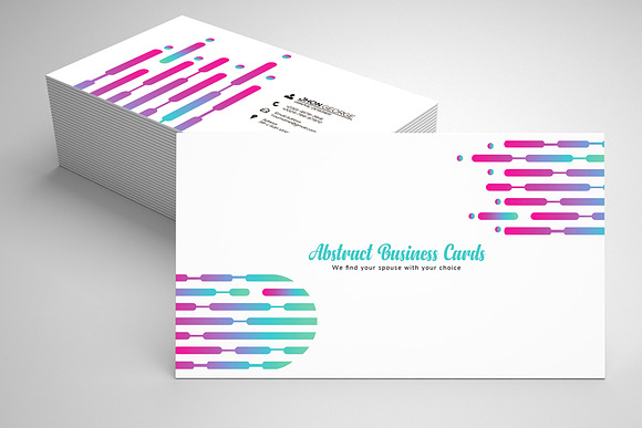 10 Abstract Business Card Bundle in Business Card Templates - product preview 1