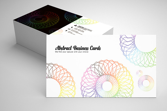 10 Abstract Business Card Bundle in Business Card Templates - product preview 2