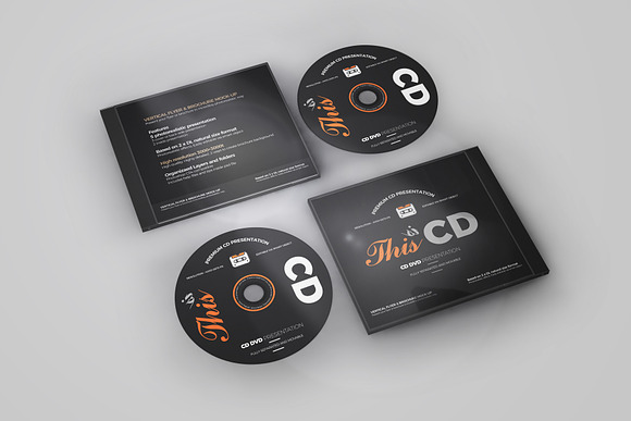 CD/DVD Album Mock-up 5 in Product Mockups - product preview 2