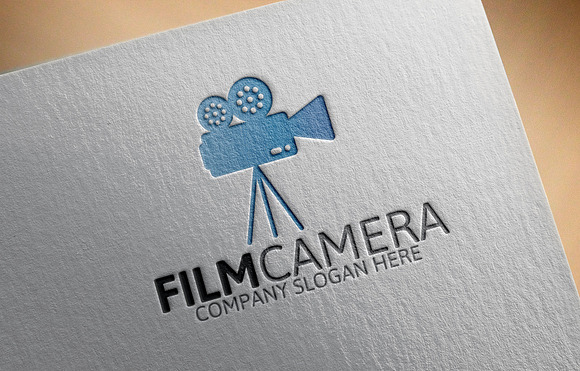 Film Camera Logo in Logo Templates - product preview 1