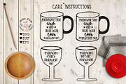 Mug and Wine Care Instructions