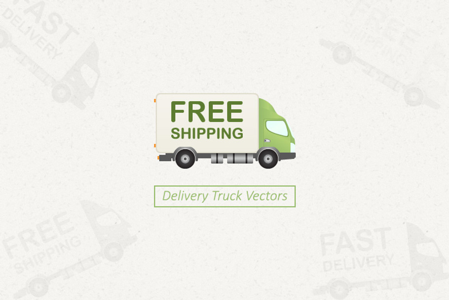 Delivery Truck Vectors