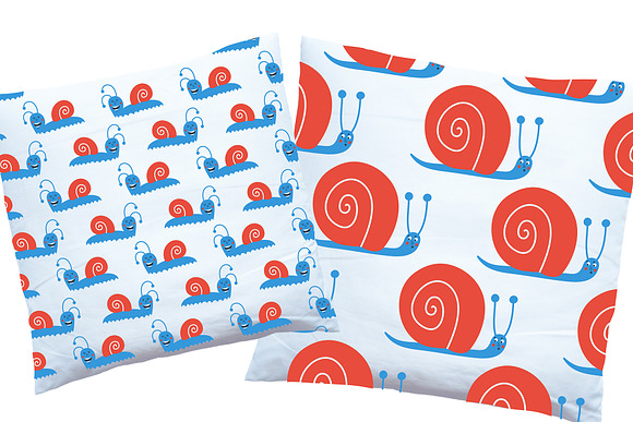 FUNNY SNAILS in Patterns - product preview 4