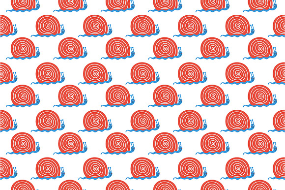 FUNNY SNAILS in Patterns - product preview 7