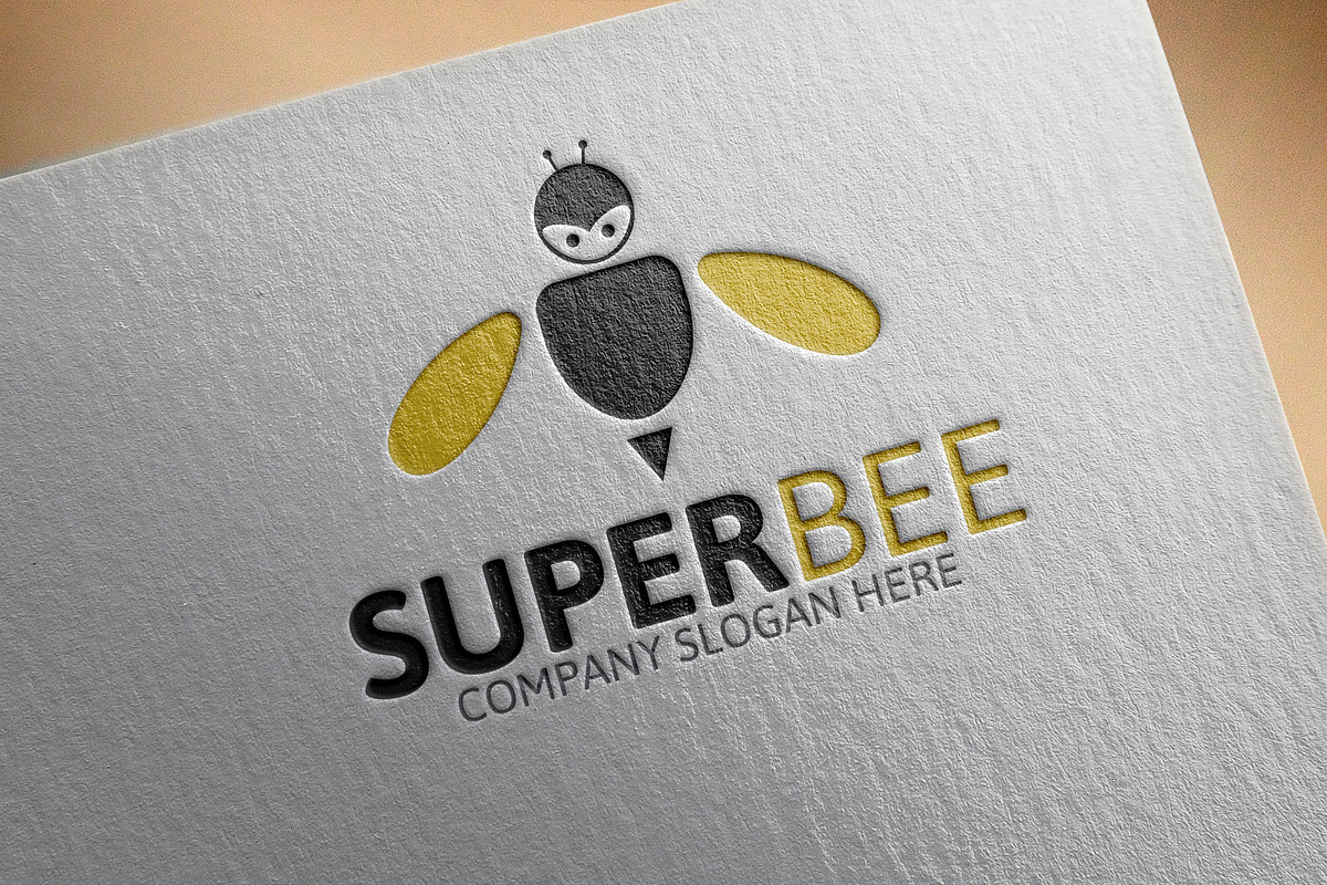 Super Bee Logo in Logo Templates - product preview 8