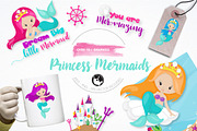 Princess mermaid graphics