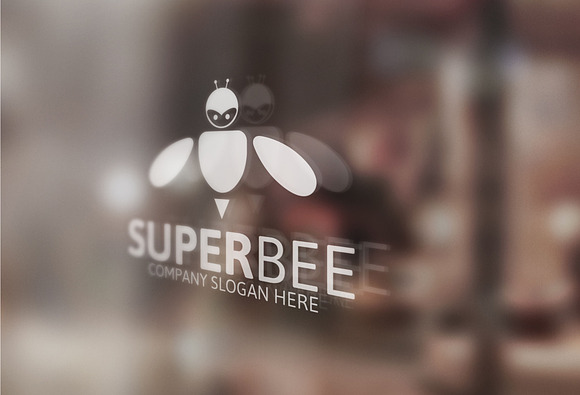 Super Bee Logo in Logo Templates - product preview 2