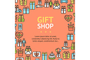 Present Gift Shop Round Design