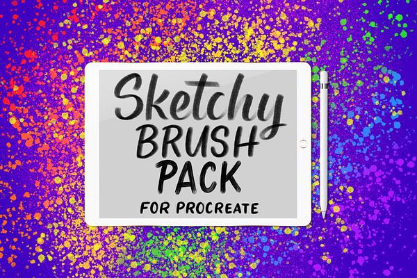 Sketchy Procreate Brush Pack