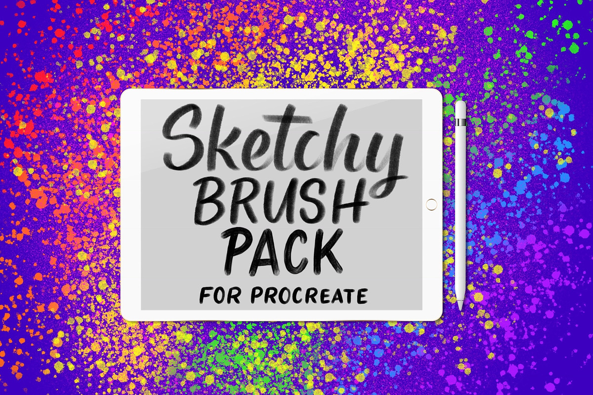 Sketchy Procreate Brush Pack in Photoshop Brushes - product preview 8