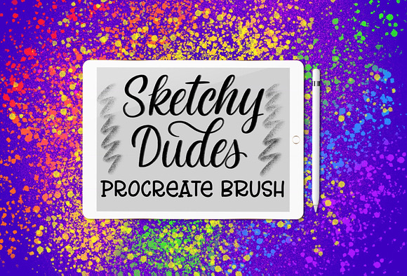Sketchy Procreate Brush Pack in Photoshop Brushes - product preview 3