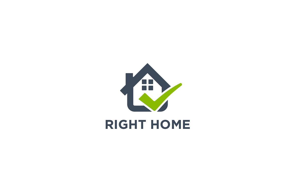 Right Home Logo in Logo Templates - product preview 8