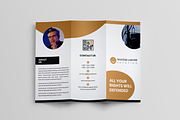 Lawyer Trifold Brochure