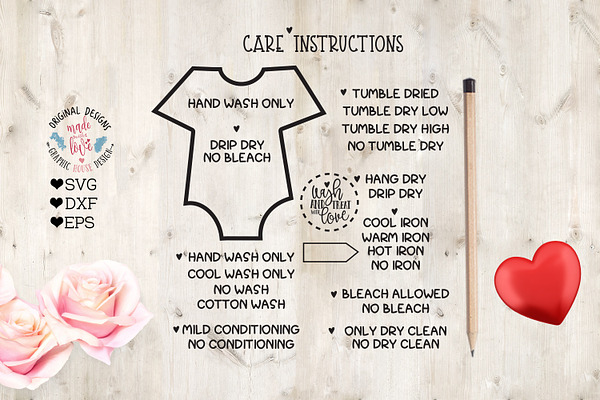 Care Instructions Bundle
