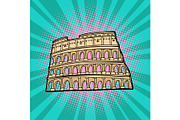 Coliseum. Rome Italy. Tourism and