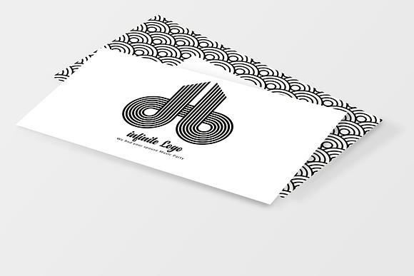 Infinite Abstract Business Card 09 in Business Card Templates - product preview 1