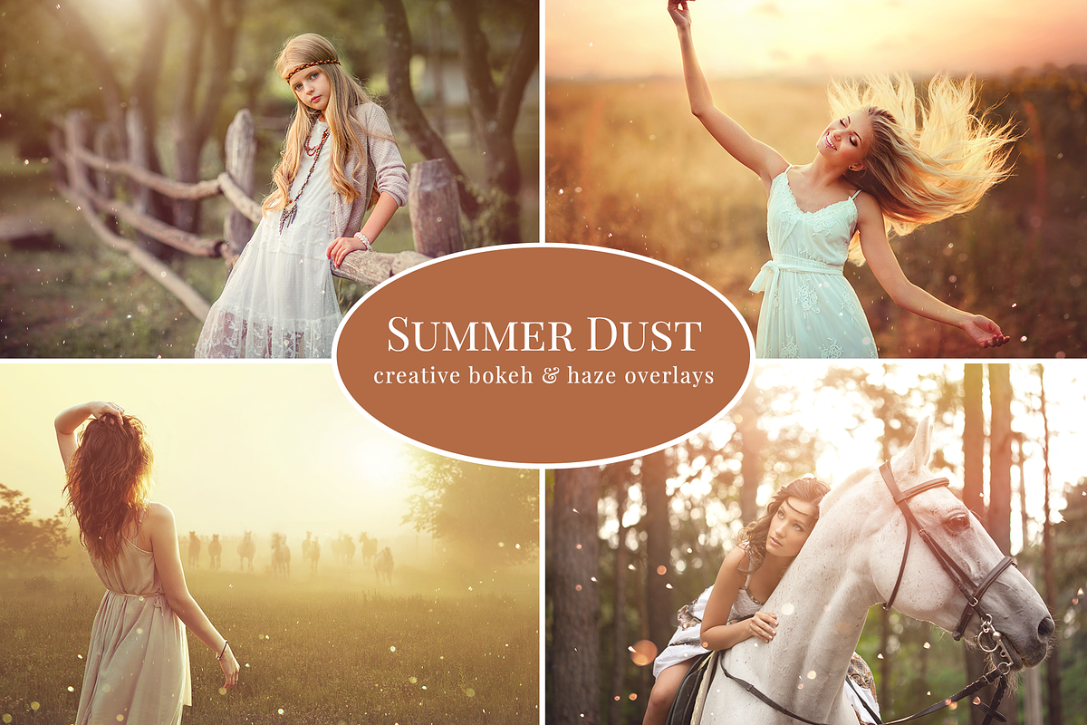 Summer Dust photo overlays in Photoshop Layer Styles - product preview 8