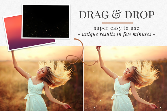 Summer Dust photo overlays in Photoshop Layer Styles - product preview 1