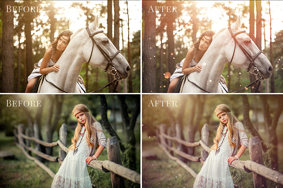 Summer Dust photo overlays in Photoshop Layer Styles - product preview 3