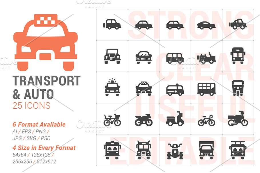 Vehicle & Transport Filled Icon