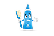 Toothpaste Mascot