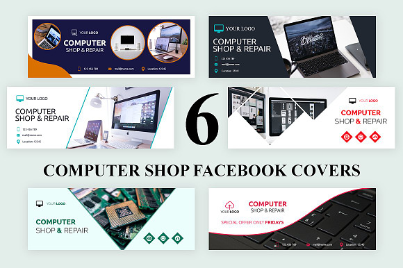 Facebook Cover Bundle 102 Templates in Facebook Templates - product preview 5