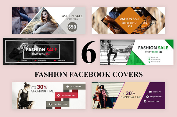 Facebook Cover Bundle 102 Templates in Facebook Templates - product preview 11