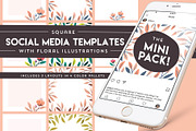 Social media templates-The Mini Pack