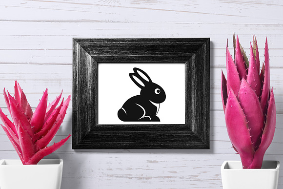 Easter items icons set, simple style in Graphics - product preview 3