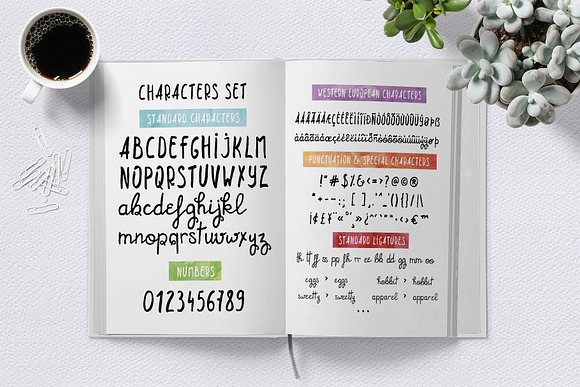 Bridgette script + woodland doodles in Script Fonts - product preview 10