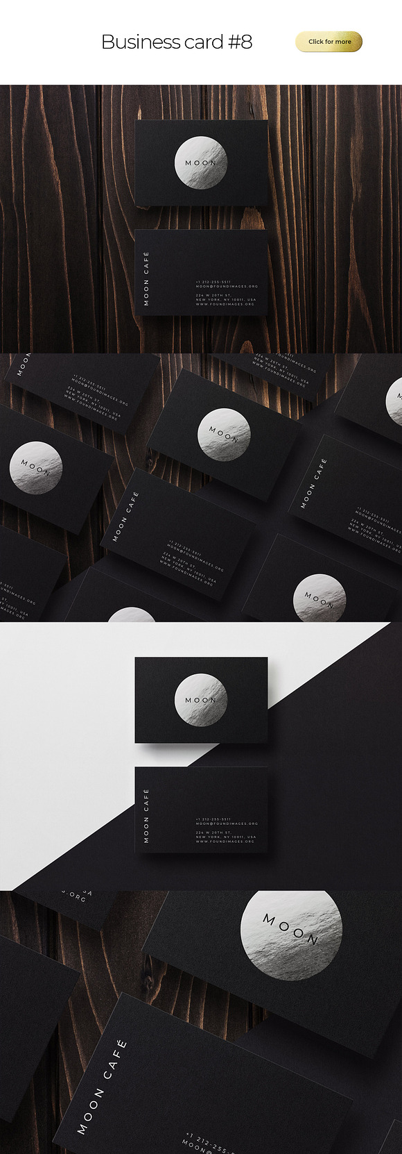 Business Card Bundle Template Mockup in Business Card Templates - product preview 7