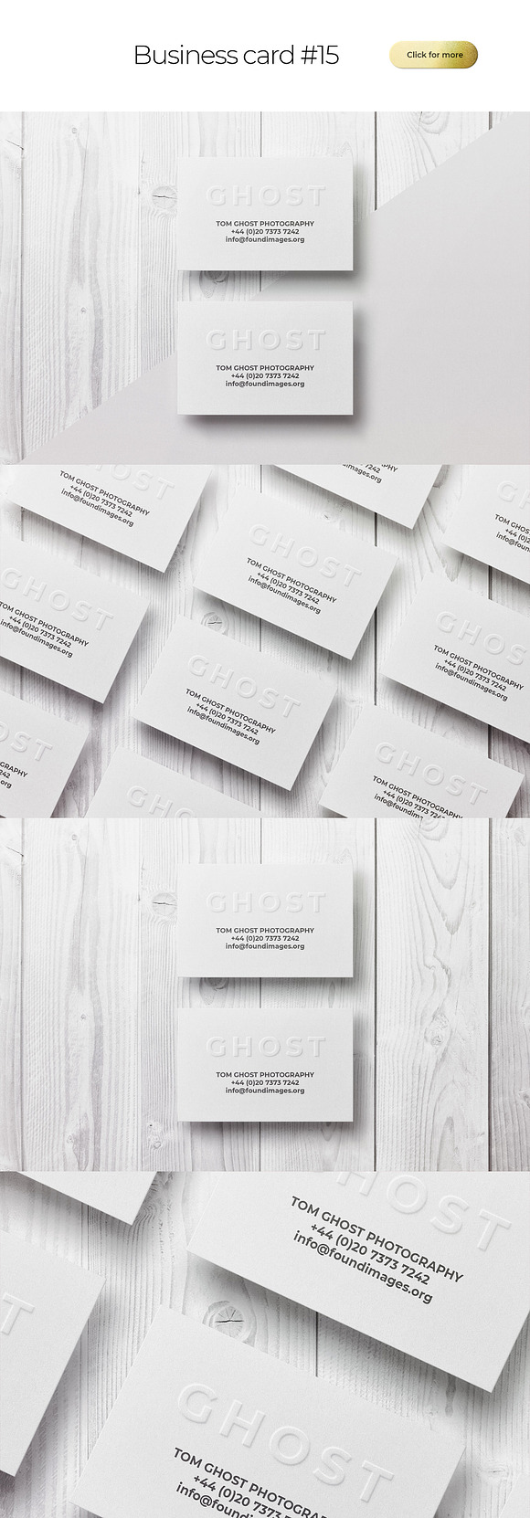 Business Card Bundle Template Mockup in Business Card Templates - product preview 14