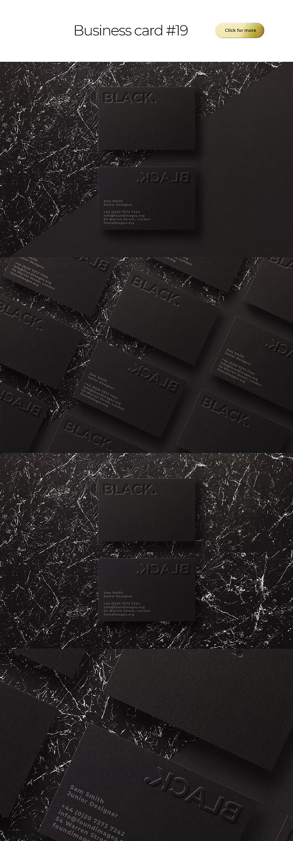 Business Card Bundle Template Mockup in Business Card Templates - product preview 21