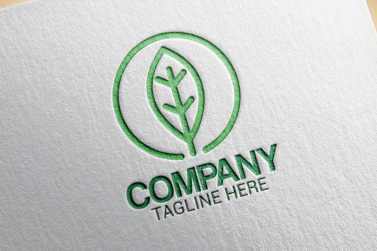 Green Leaf Company Logo in Logo Templates - product preview 8
