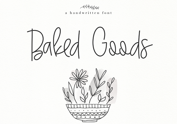 Handwritten Font Bundle in Hand-lettered Fonts - product preview 50