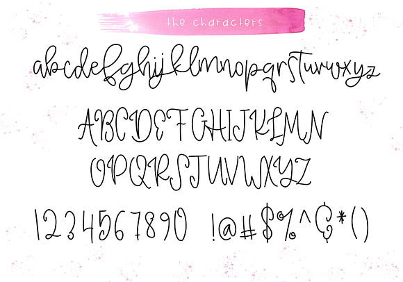 Handwritten Font Bundle in Hand-lettered Fonts - product preview 55