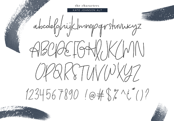 Handwritten Font Bundle in Hand-lettered Fonts - product preview 66