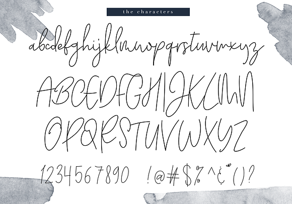 Handwritten Font Bundle in Hand-lettered Fonts - product preview 67