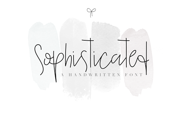Handwritten Font Bundle in Hand-lettered Fonts - product preview 74