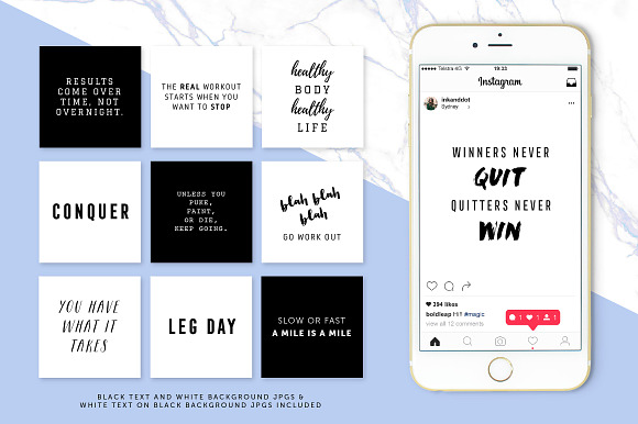 Instagram Giant Shop Quotes Bundle in Instagram Templates - product preview 4