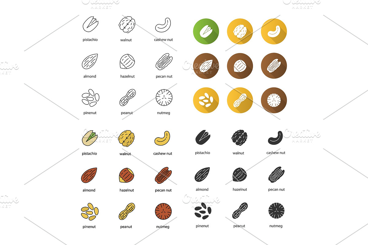 Spices icons set in Graphics - product preview 8