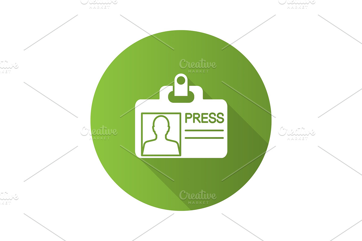 Press ID card icon in Graphics - product preview 8